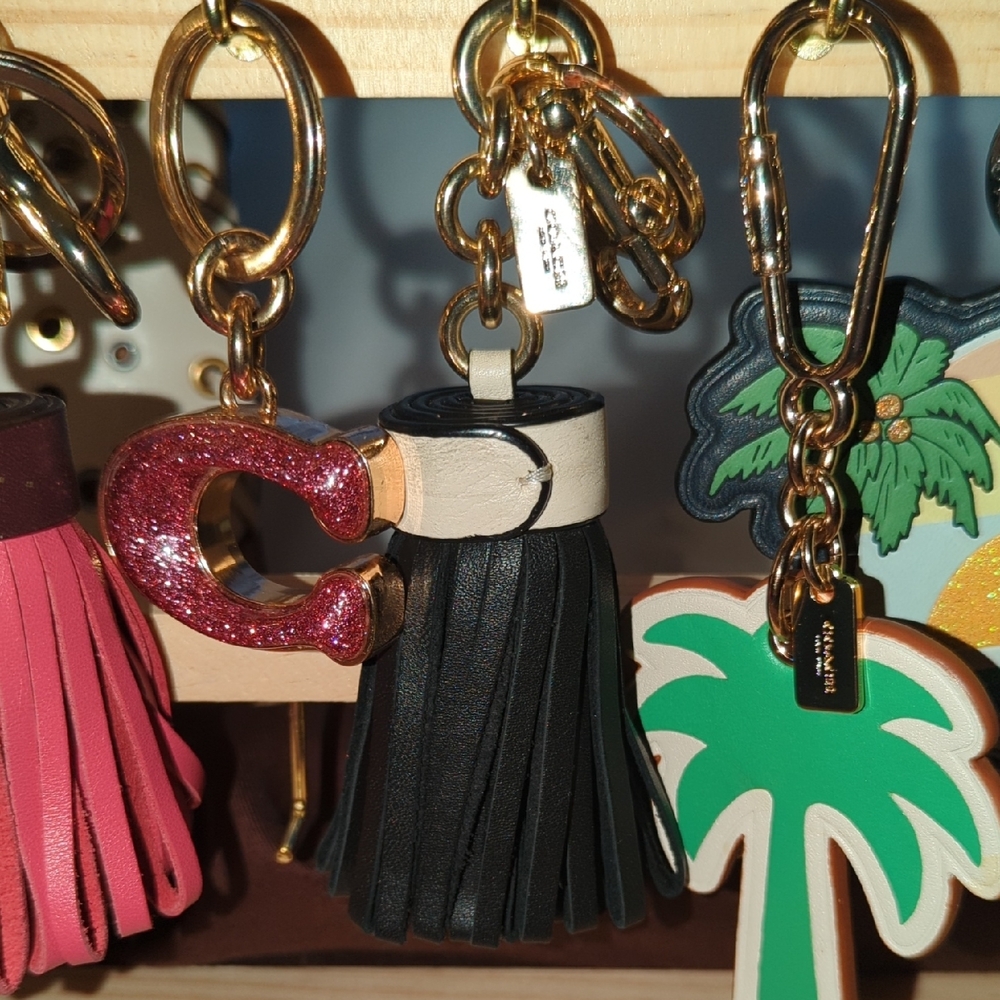 Reserved Coach Pink Tassel Bag Charm - Picture 7 of 11